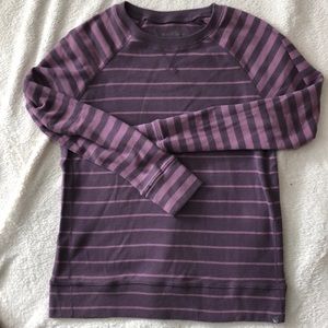 Eddie Bauer striped sweatshirt